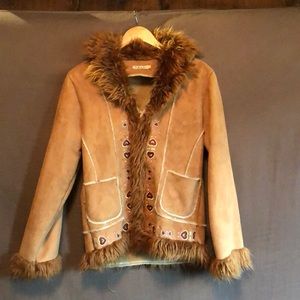 Faux Fur Shearling Jacket